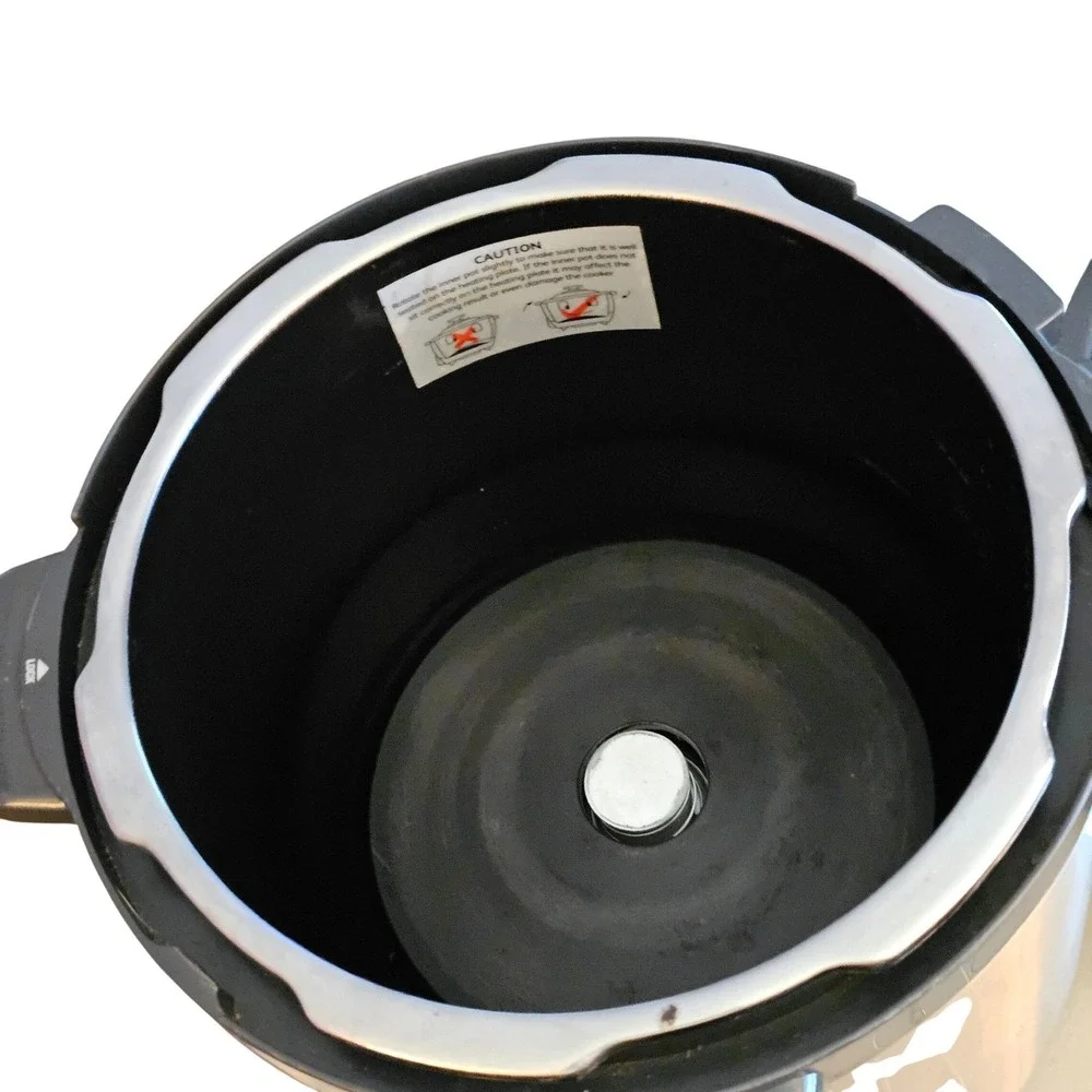 Breville BPR600XL Fast Slow Cooker 6 Qt Pressure Stainless Steel 1100W